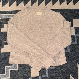 Target Light Tan Crew Neck Sweater